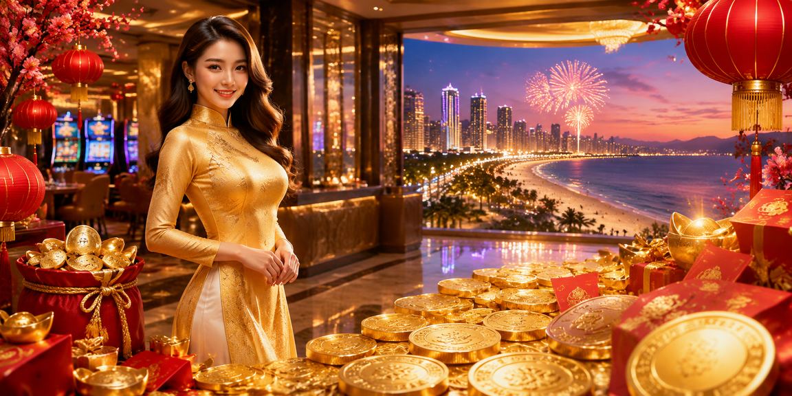 Người phụ nữ áo dài Đà Nẵng nhận phong bì đỏ thưởng casino trực tuyến