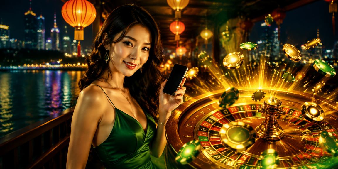 Không khí chơi roulette sôi động với đèn lồng truyền thống tại TP. Hồ Chí Minh