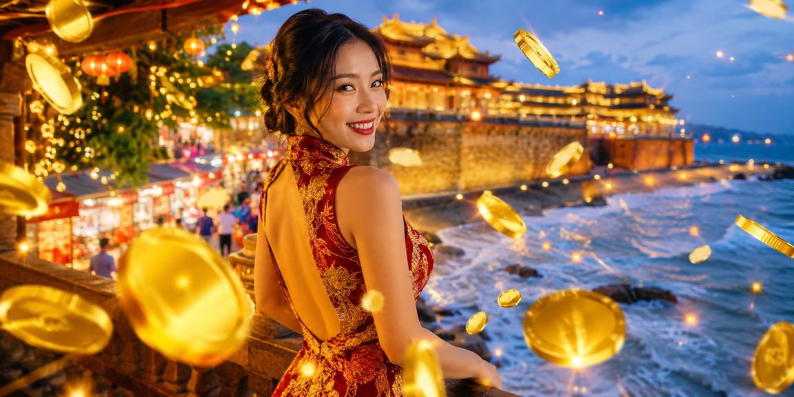 Không khí chợ đêm Huế kết hợp giải trí casino trực tuyến sôi động